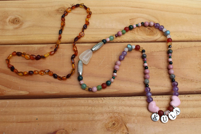 650 Healing gemstone necklace for Kula